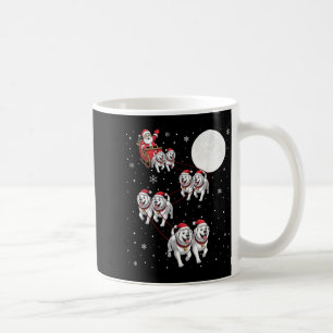 Caneca De Café Grande Pyrenees Cachorro Natal Pijama Corresponden