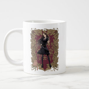 Caneca De Café Grande Quadro de Ornamentado Hermione Granger