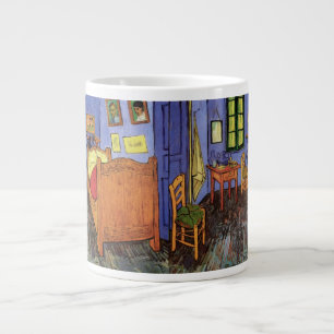 Caneca De Café Grande Quarto de Vincent em Arles por Vincent van Gogh