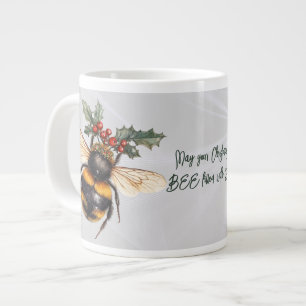 Caneca De Café Grande Que o seu Natal ESTEJA Cheio de Alegria