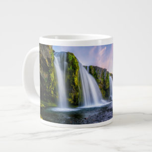 Caneca De Café Grande Quedas Kirkjufellsfoss, Islândia
