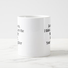 Caneca De Café Grande Querida mãe, acho que você é o Shiznit!