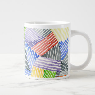 Caneca De Café Grande Quilt. de Corte I