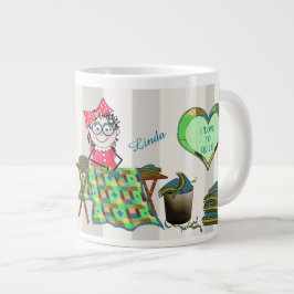 CANECA DE CAFÉ GRANDE QUILTER MELODY JUMBO CAFÉ/SOUP MUG - QUILÔMETROS