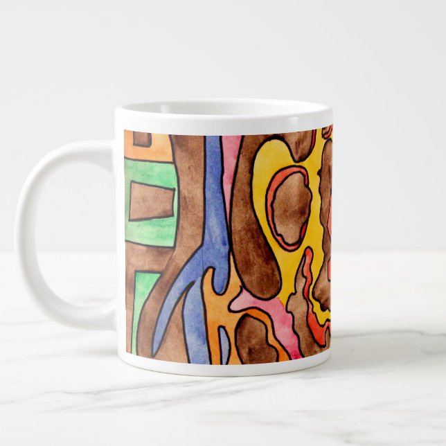Caneca De Café Grande ;r1azq00 (Esquerda)