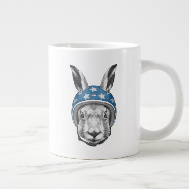 Caneca De Café Grande Rabbit Daredevil (Direita)