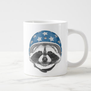 Caneca De Café Grande Raccoon Daredevil