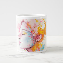 Caneca De Café Grande Radiação interna