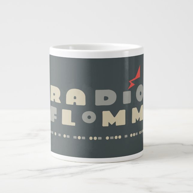 Caneca De Café Grande RADíO FLoMM (Frente)