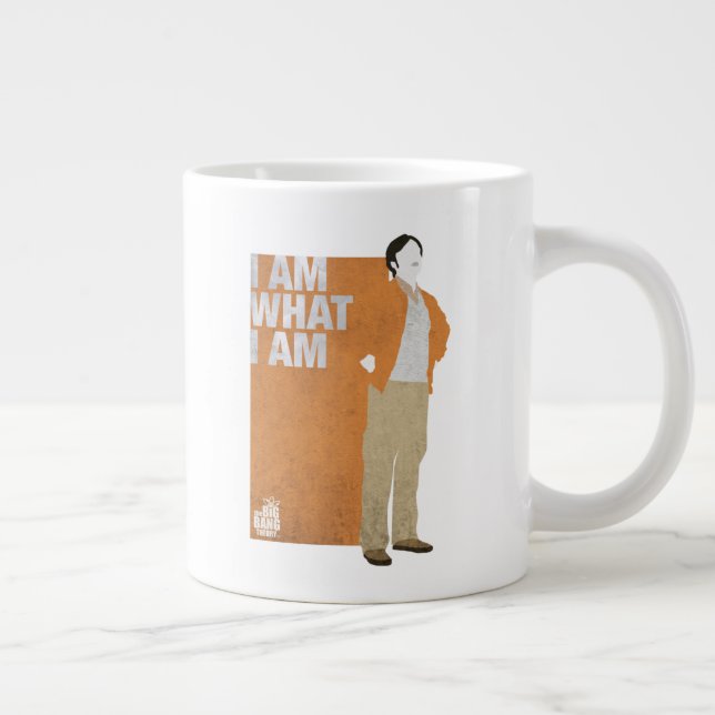 Caneca De Café Grande Rajesh | Sou o que sou (Direita)