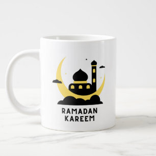 Caneca De Café Grande Ramadan Kareem mug muçulmano Ramadã