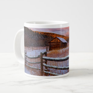 Caneca De Café Grande Ranhura de Neve
