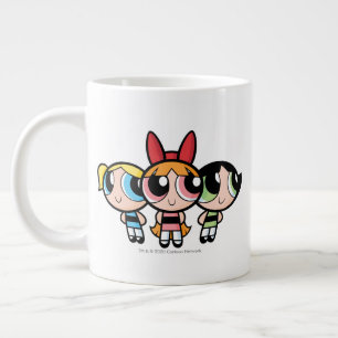 Caneca De Café Grande Raparigas Powerpuff: Açúcar, especiarias e tudo 