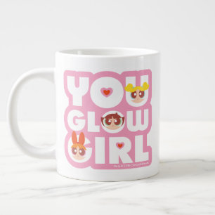 Caneca De Café Grande Raparigas Powerpuff: Garota Brilhante