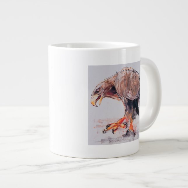 Caneca De Café Grande Raptor 2001 (Frente Esquerda)