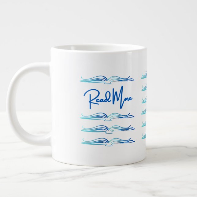 Caneca De Café Grande Read More (Esquerda)