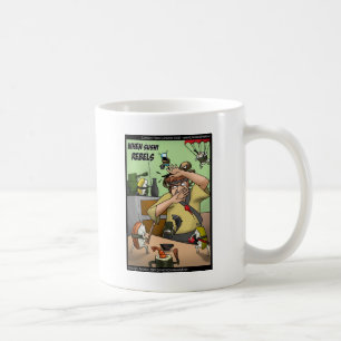 Caneca De Café Grande Rebelião de Sushi Presentes Engraçados Cami