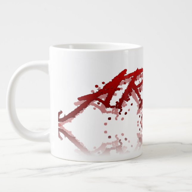 Caneca De Café Grande Reflexão de Série (Esquerda)