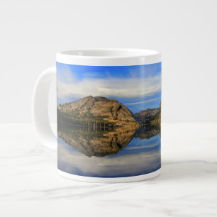 Caneca De Café Grande Reflexões sobre o Lago Tenaya