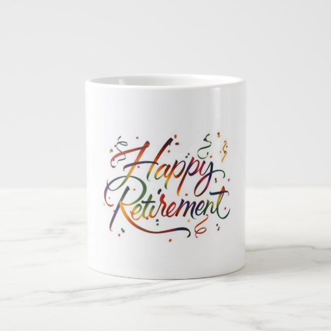 Caneca De Café Grande Reforma Feliz (Frente)