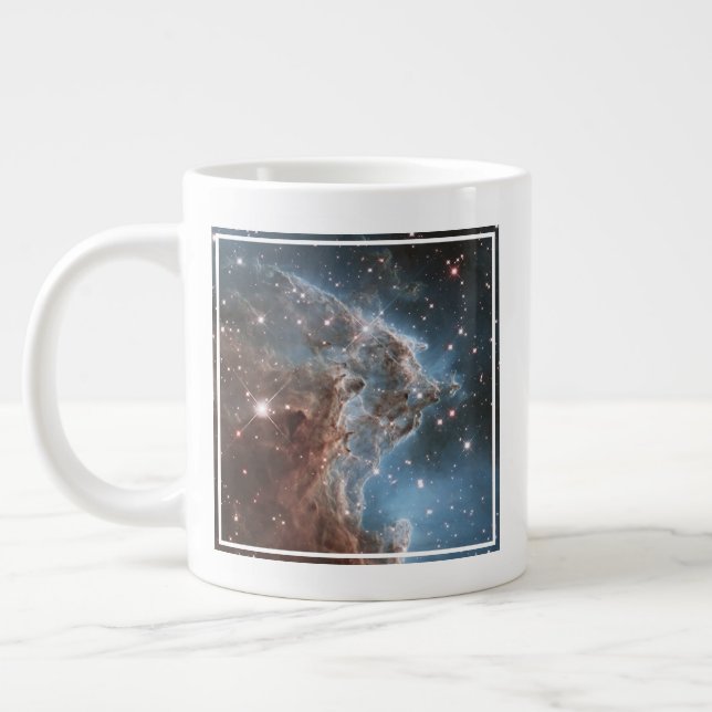 Caneca De Café Grande Região Inauguradora Ngc 2174, Nebulosa Chefe Macac (Esquerda)