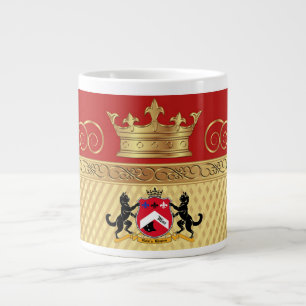 Caneca De Café Grande Reino de Kolja, Royal Jumbo Mug!