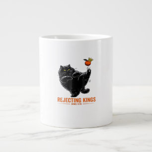 Caneca De Café Grande Rejeitando Reis Desde 1776 Bandeira Patriótica EUA