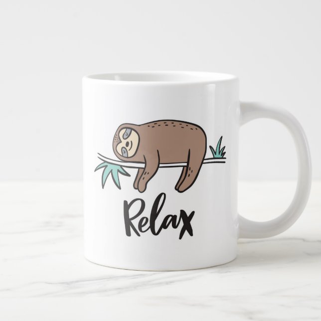 Caneca De Café Grande Relaxe (Direita)