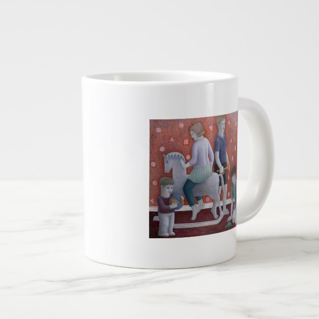 Caneca De Café Grande Reproduzir 2010 (Frente Esquerda)