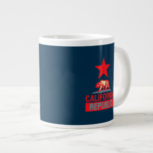 Caneca De Café Grande República da Califórnia no Estilo de Esperança 