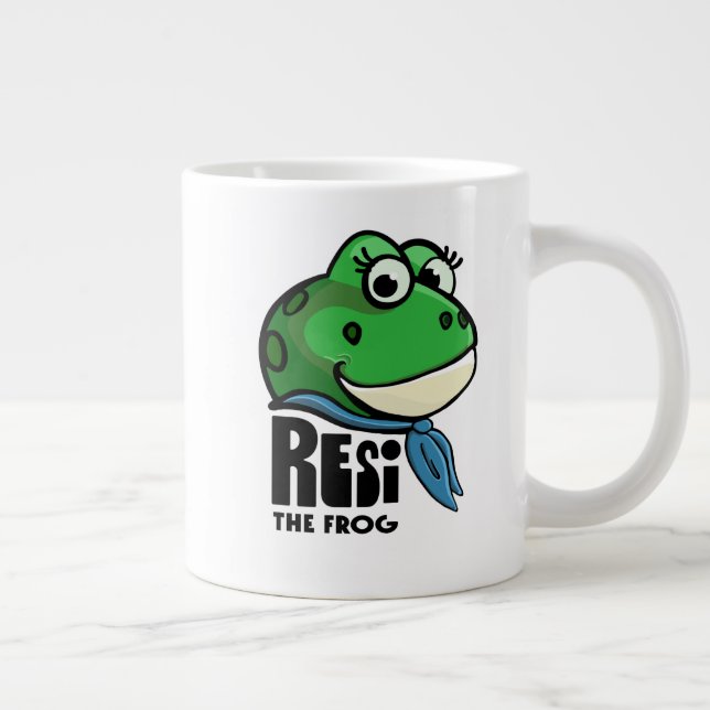 Caneca De Café Grande Resi O Sapo (Direita)