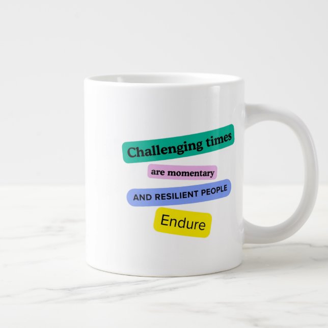 Caneca De Café Grande Resilience Specialty Mug (Direita)
