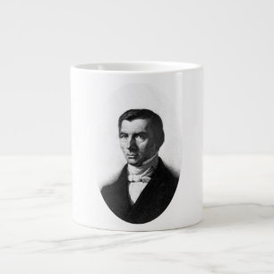 Caneca De Café Grande Retrato do Liberal Clássico Frederic Bastiat