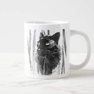 Caneca De Café Grande Retrato do Panther