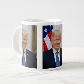Caneca De Café Grande Retrato oficial de Donald Trump