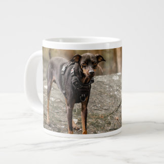 Caneca De Café Grande Retrato Personalizado de Cachorro ou Gato - Foto d