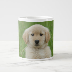 Caneca De Café Grande Retriever De Ouros Em Lavagem