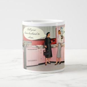Caneca De Café Grande Retro engraçado 20 oz. Mug by RoseWrites
