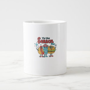 Caneca De Café Grande Retro Esta É A Festa Da Época Na Família Dos Eua
