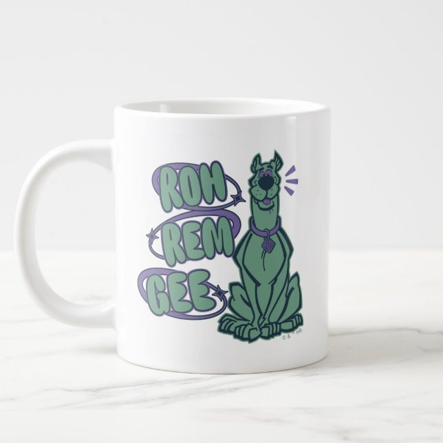Caneca De Café Grande Retro Scooby "OMG" (Esquerda)