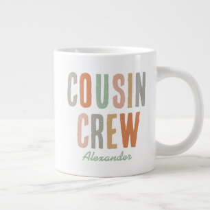Caneca De Café Grande Reunião da Família Boho de Combinação de Cousin Cr