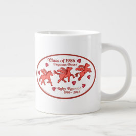 Caneca De Café Grande Reunião Rubi do Esquadrão Pegasus