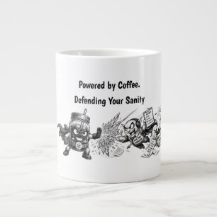 Caneca De Café Grande Reuniões Temem Isto