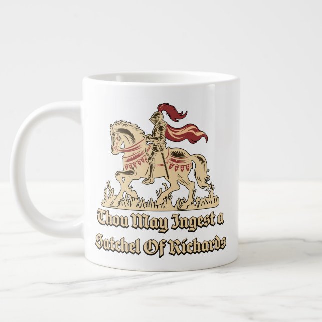 Caneca De Café Grande Richards Jumbo 20oz (Esquerda)