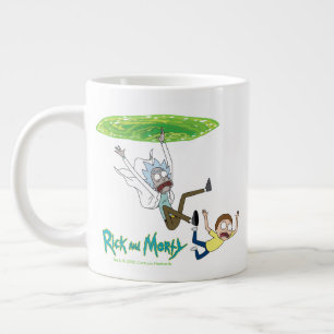 Caneca De Café Grande RICK E MORTY™  Fim Do Portal