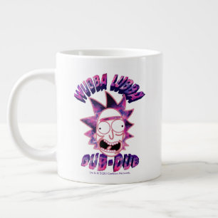 Caneca De Café Grande RICK E MORTY™  Wubba Lubba Dub-Dub