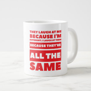 Caneca De Café Grande Rir Jumbo Mug
