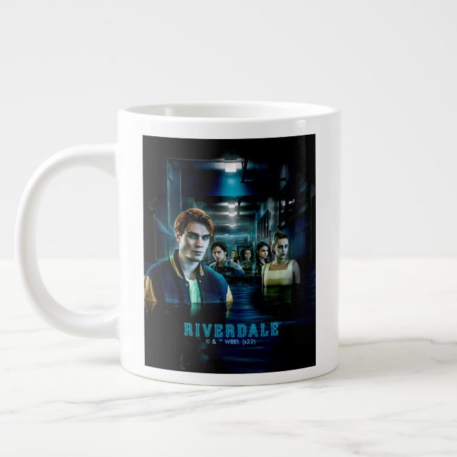 Caneca De Café Grande Riverdale Alagou Hallway Poster (Esquerda)