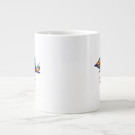 Caneca De Café Grande Rocket Snail Specialty Mug