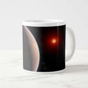 Caneca De Café Grande Rocky Exoplaneta Gj 486 B Orbitando Uma Estrela An